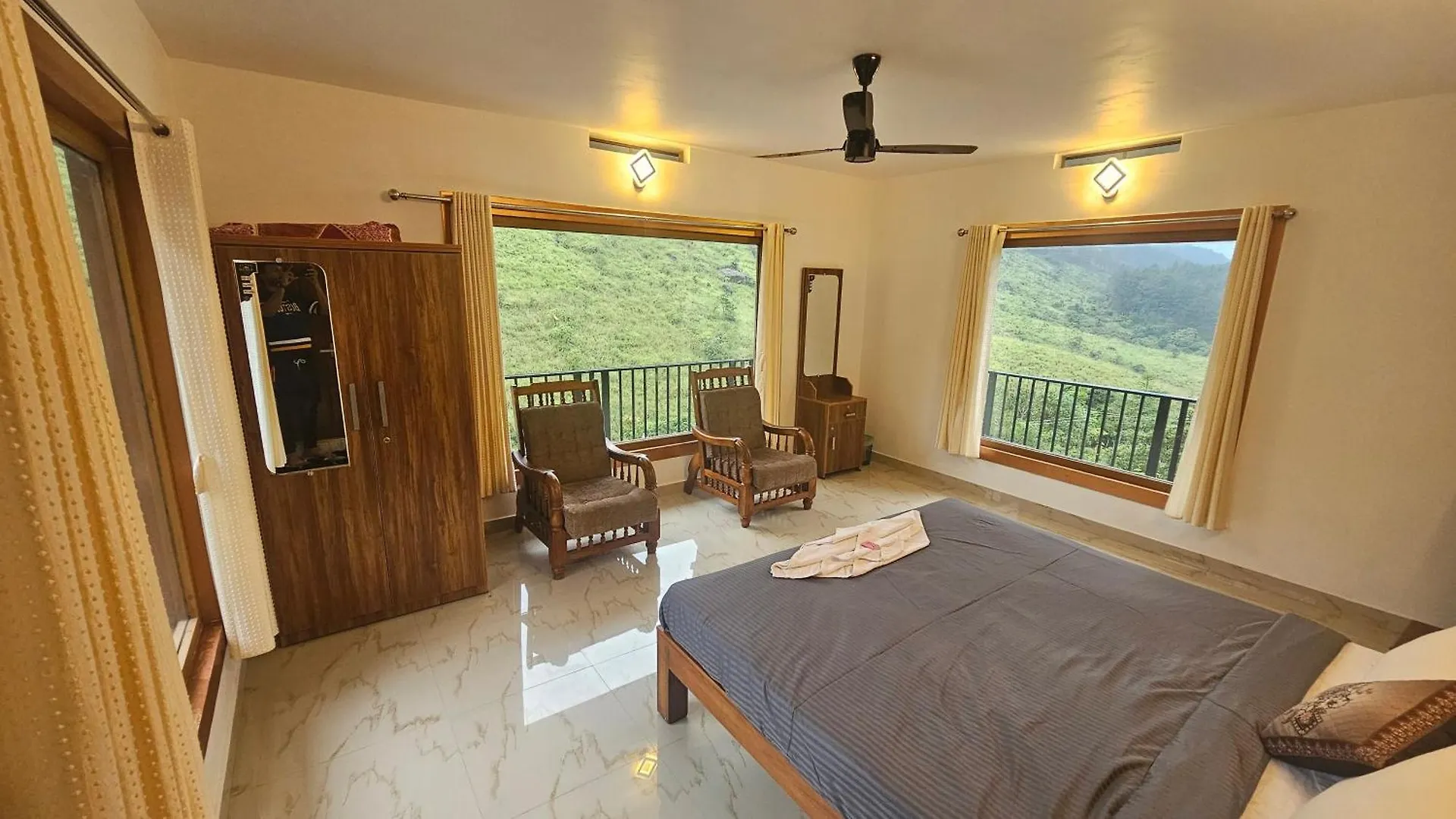شقة The Unplugged Escape Nature View ,1 Bhk Villa ,فاغامون